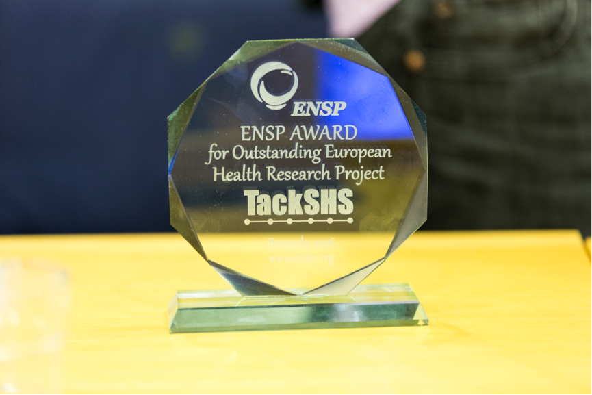 TackSHS receives Outstanding European Health Research Award