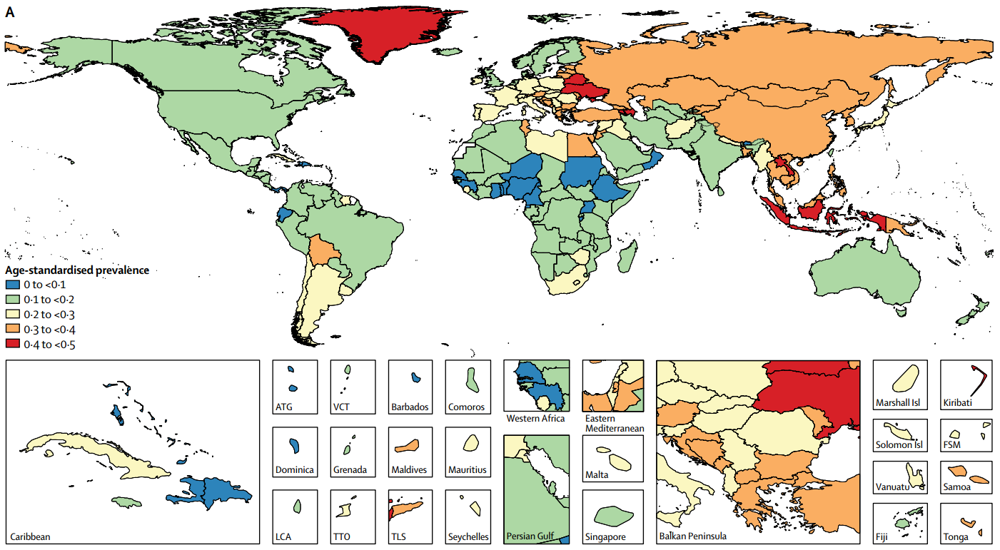 New Lancet publication: Smoking prevalence and attributable disease burden in 195 countries and territories, 1990–2015: a systematic analysis from the Global Burden of Disease Study 2015